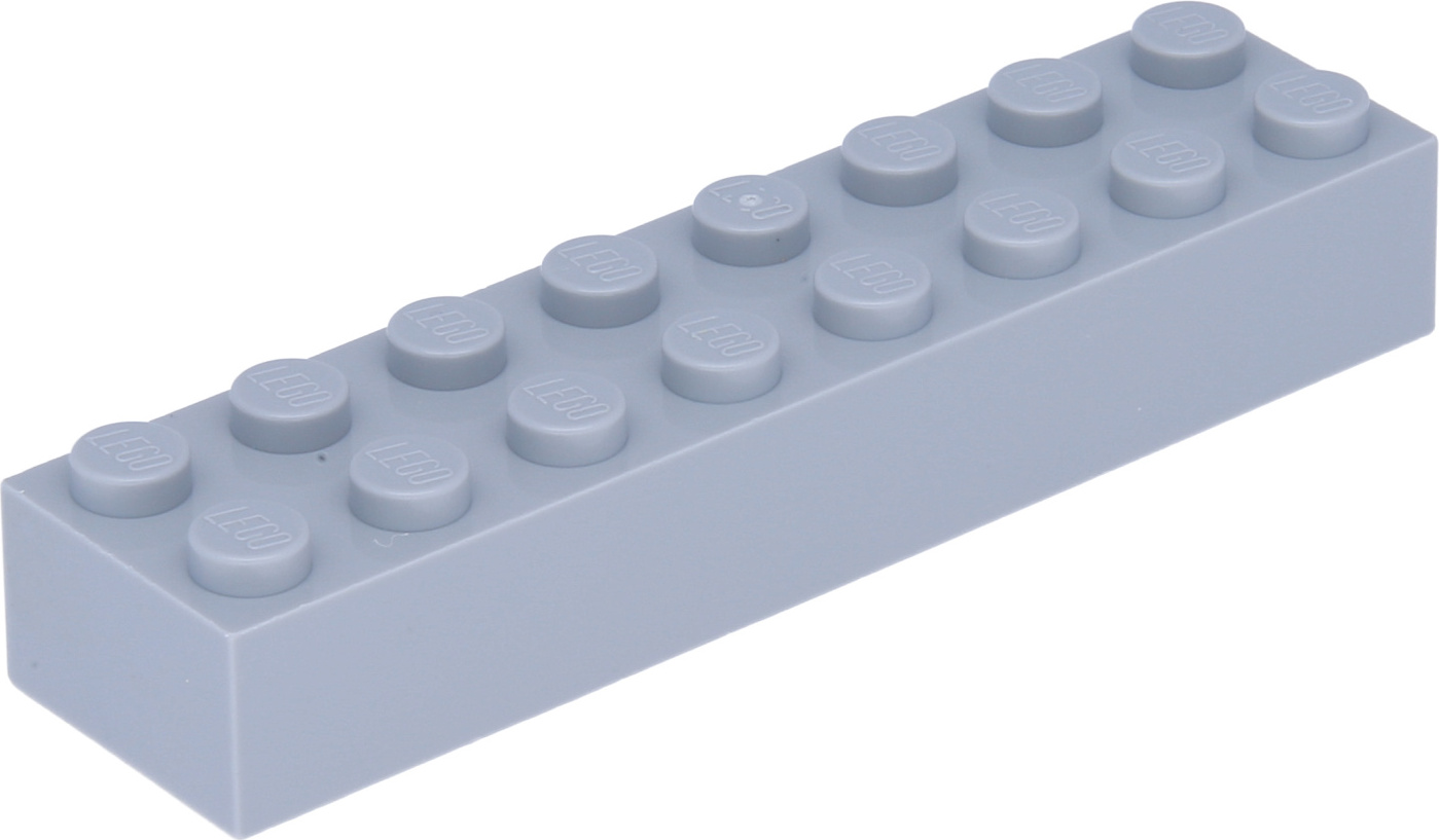 Lego 2x8 Stein 3007 - 250 Stück Hellgrau