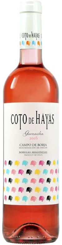 Coto de Hayas Rosado 2025 - Vino Rosado Español de Bodegas Aragonesas, 13,50% Vol.