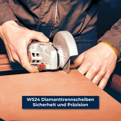 WS24 Diamanttrennscheibe Premium Feinsteinzeug 115 mm - WS24-100427