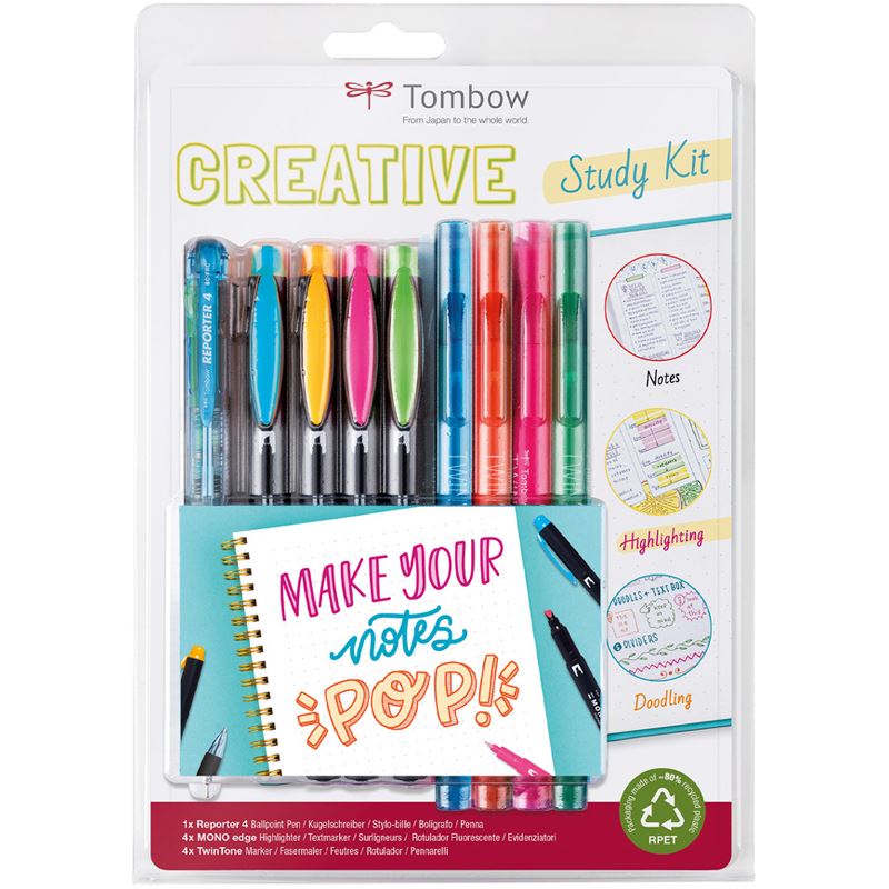 Tombow Creative Study Kit Malset farbsortiert, 1 St.