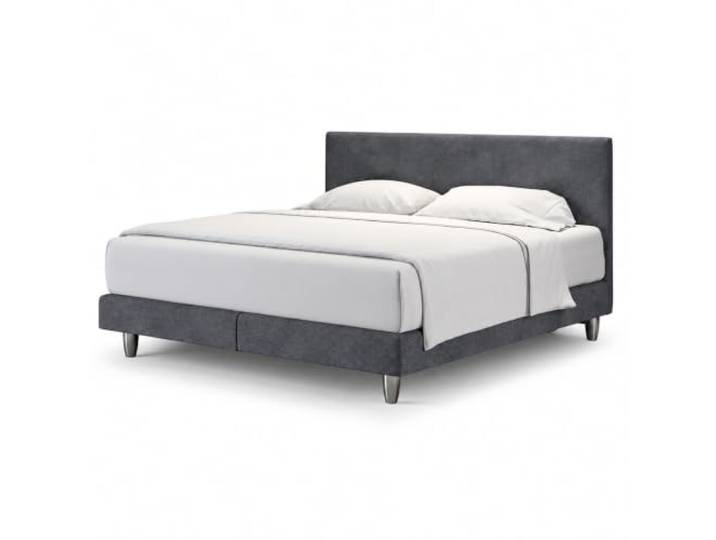 neo Boxspringbett mit integriertem Topper – enjoy Breite in cm 80, Länge in cm 200, Farbe Anthrazit