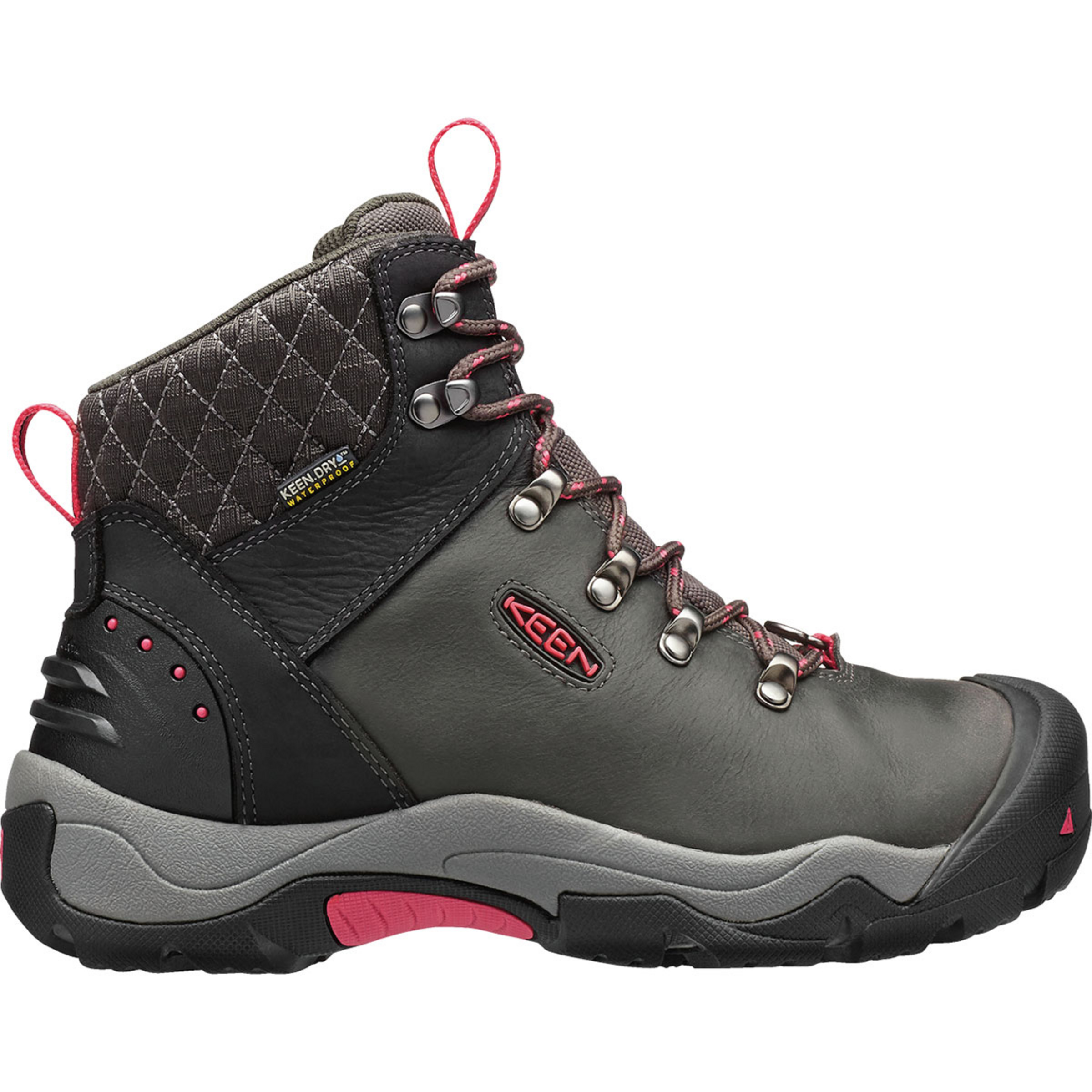 Keen Revel III Damen Winterschuhe & Winterstiefel braun Größe 38.5 Trekking Wasserdicht