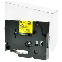 Alternativ-P-Touch für Brother TZE631 Schwarz Gelb