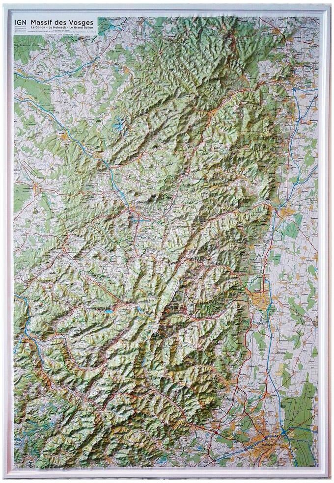 IGN  - 60177 Massif des Vosges - Carte