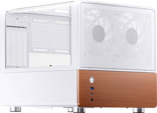 Jonsbo Mini-Tower Gehäuse, Gaming-Gehäuse, PC-Gehäuse Weiß