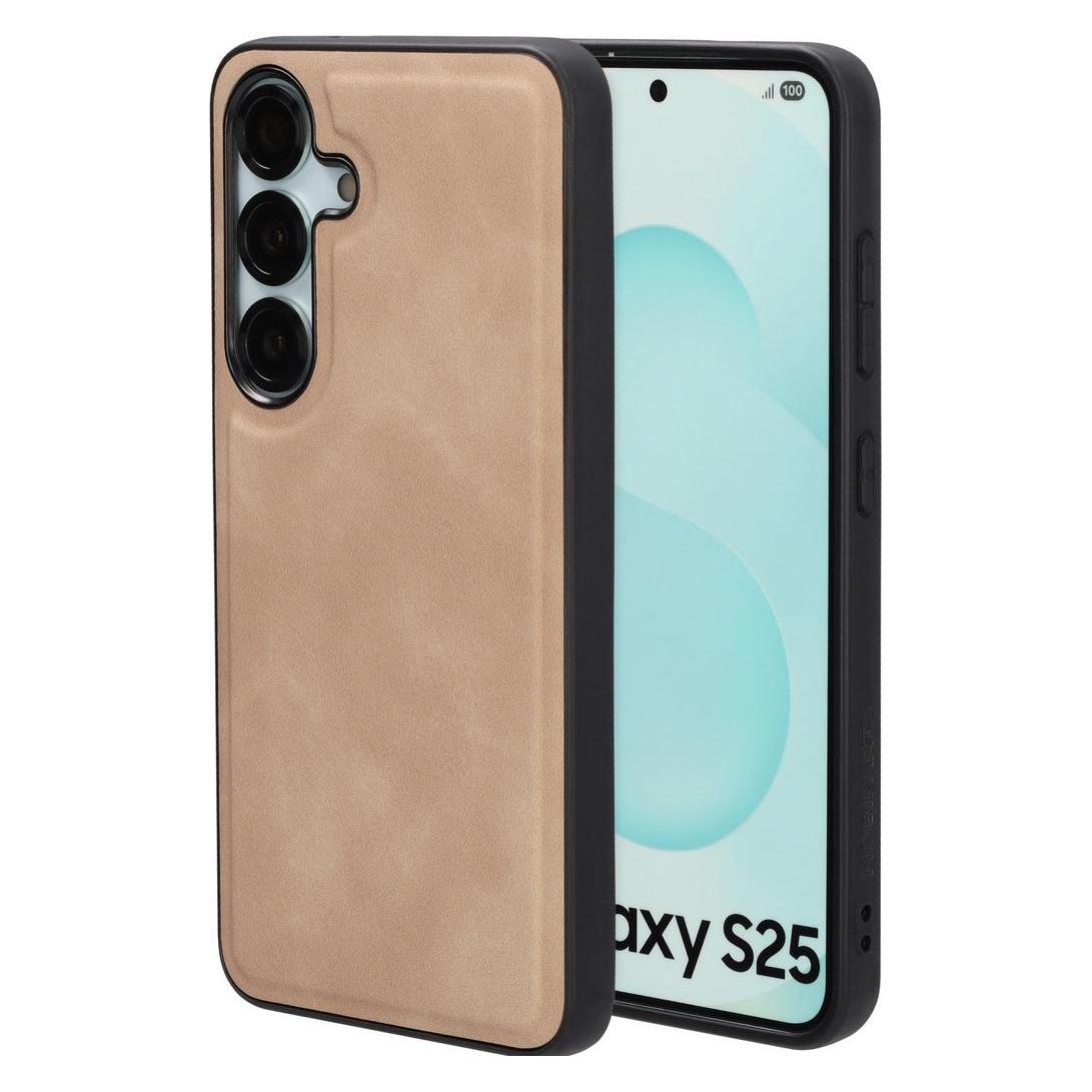 Mobiparts Classic Backcover Samsung Galaxy S25 Moonstone Beige (MagSafe Compatible) (Samsung Galaxy S25) (MP-130711)
