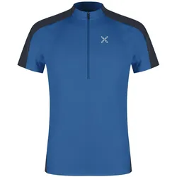 Montura, Herren, Funktionsshirt, Hade Zip T-Shirt (S), Blau, S