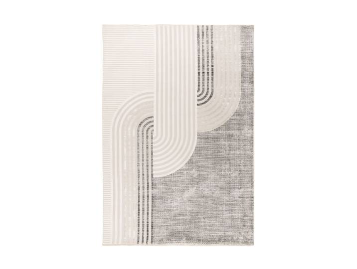 Design Teppich „Vista 703“ - Silbertöne 80 x 150 cm LALEE