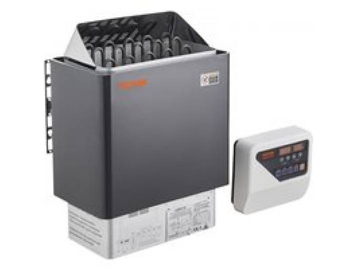 VEVOR Saunaofen, 8 kW, 400 V 3N tragbare Saunaheizung für drinnen & draußen mit 3-Stunden-Timer, digitaler Steuerung für 8–12 m³ großes Zuhause, gewerbliche Nutzung in Hotel-Spa-Duschen, max. 110 °C