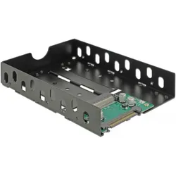 Delock 63956 - Konverter U.2 SFF-8639 zu U.2 SFF-8639 mit 3.5 Rahmen, SSD + Festplatte Zubehör