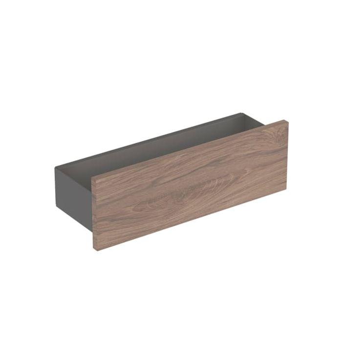 Geberit Smyle Square Ablage 500362JR1 45x14,8x14,3cm, Holzstruktur Nussbaum hickory