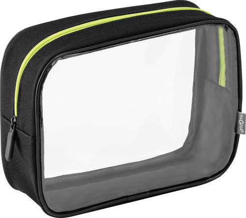 PAGNA Reisetasche Schwarz, Transparent, Lindgrün P9952417