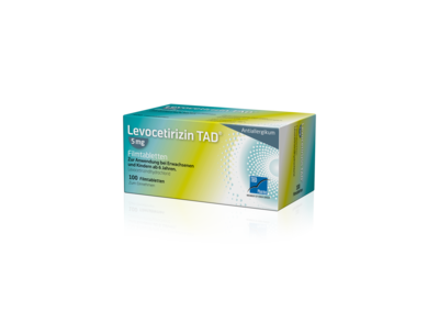 TAD Pharma GmbH LEVOCETIRIZIN TAD 5 mg Filmtabletten 100 St 09244910