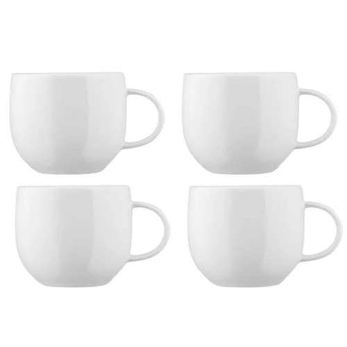 Alessi All-Time Koffiekopjes door Guido Venturini - 4 stuks - 270 ml