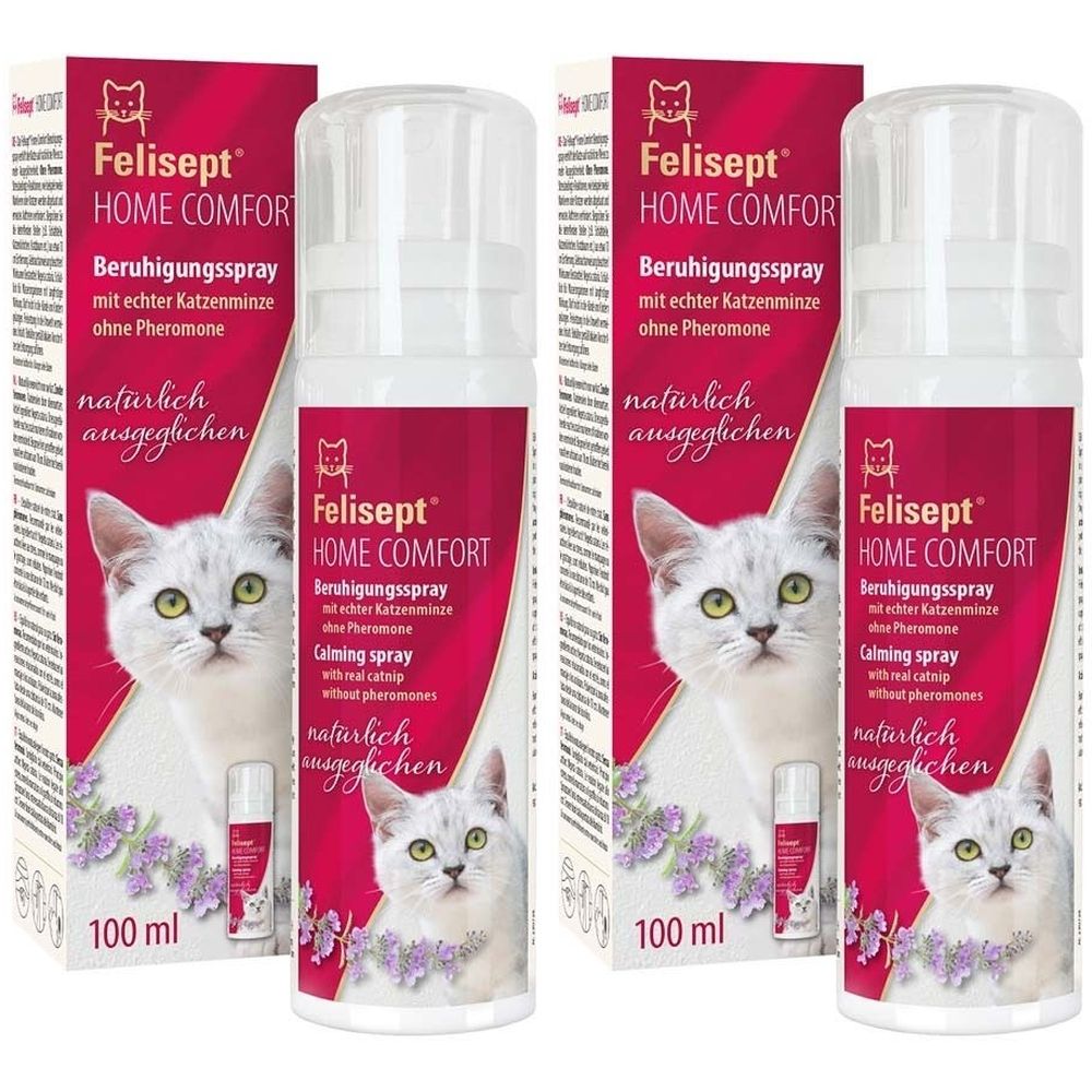 Felisept Home Comf.Beruhigungspray f.Katzen 2x 2x100 ml Spray
