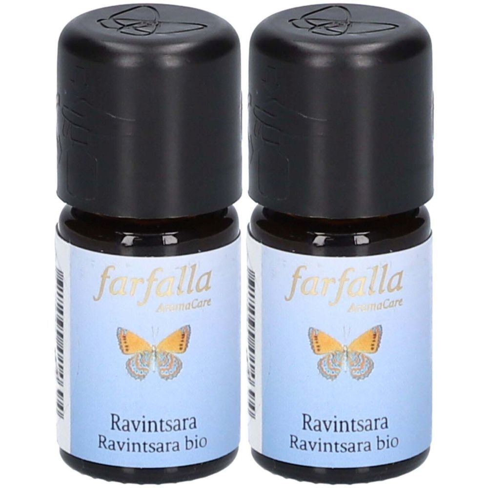 Farfalla Ravintsara Äth/Öl Bio Grand Cru 5 ml x2 2x5 Ätherisches Öl