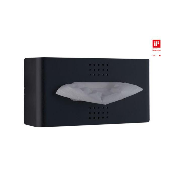 Proox Kosmetiktuchspender ONE dark passion DP-190 Alu schwarz