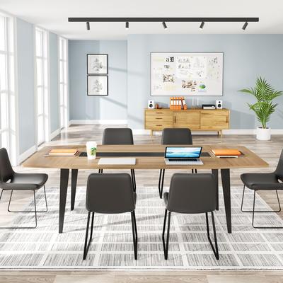 YUZHOU 6FT Conference Table, Boat Shaped