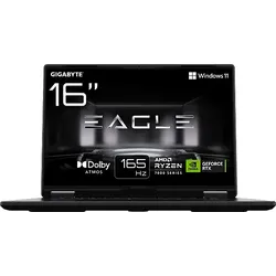 GIGABYTE Eagle Gaming Laptop - 16 Zoll AMD Ryzen™ 5 7533HS GB 512 NVIDIA GeForce RTX™ 4050 Windows 11 Home