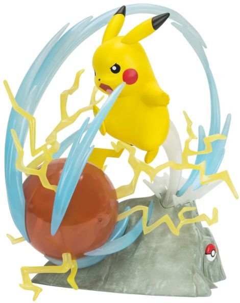 BOTI Pokémon 25th Anniversary Deluxe Light-Up Statue-Pikachu 33CM (Diversen) Nieuw