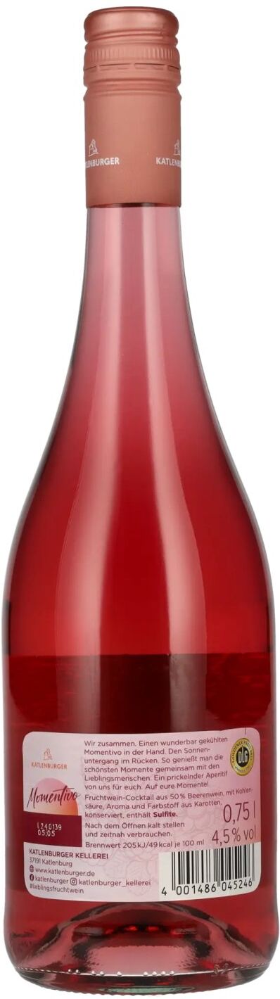 Katlenburger Momentivo Berry Spritz 4,5% Vol. 0,75l