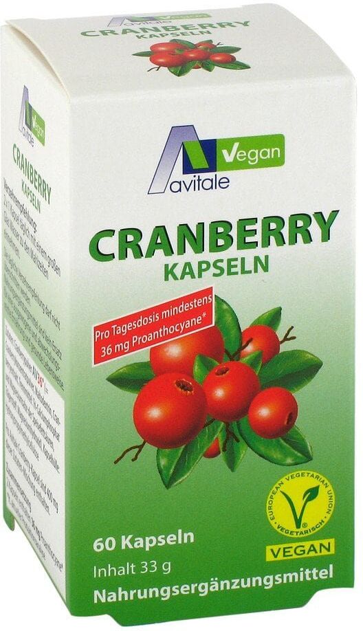 Cranberry Vegan Kapseln 400 mg 60stk