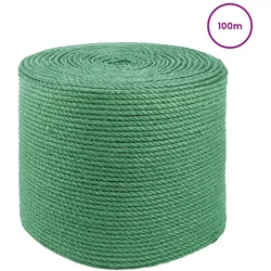 vidaXL, Seil, Natürliches Seil (100 m)