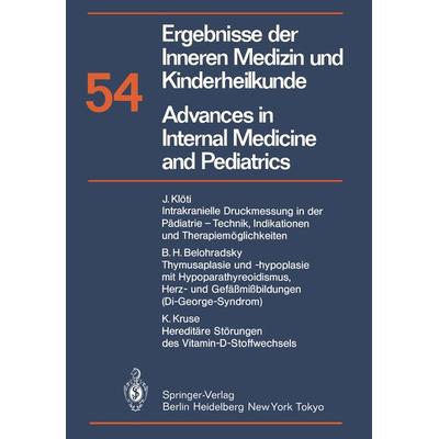 Ergebnisse der Inneren Medizin und Kinderheilkunde / Advances in Internal Medicine and Pediatrics, Taschenbuch von P. Frick,G.-A. Harnack,K.