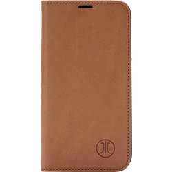JT Berlin BookCase Tegel Booklet Apple iPhone 16 Plus Cognac Standfunktion 11063