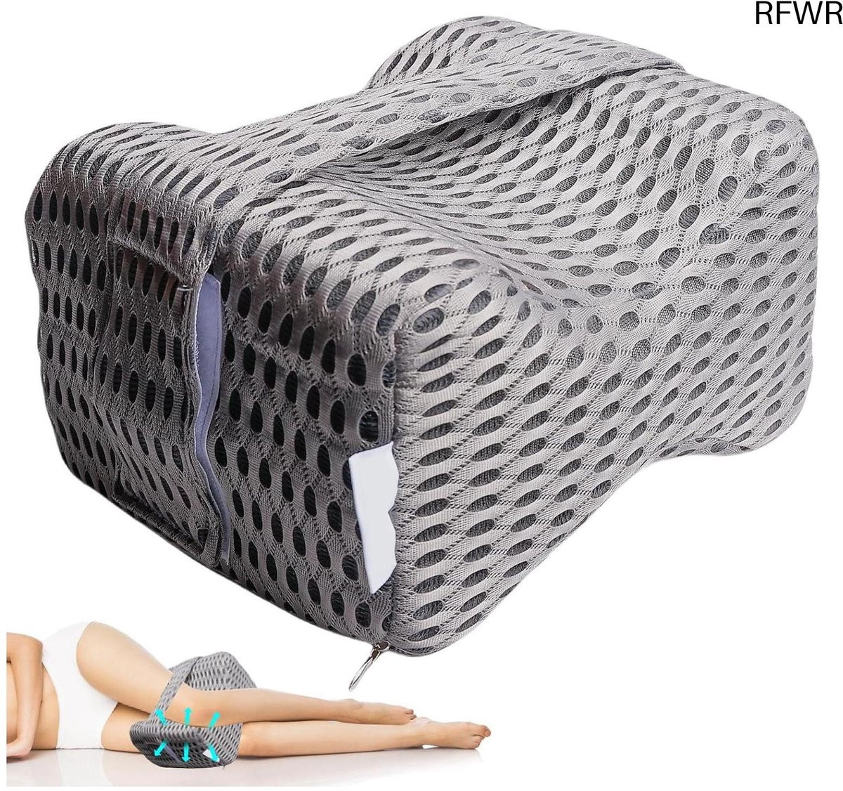 RFWR Orthopedisch kniekussen voor zijslapers - Ergonomisch traagschuim