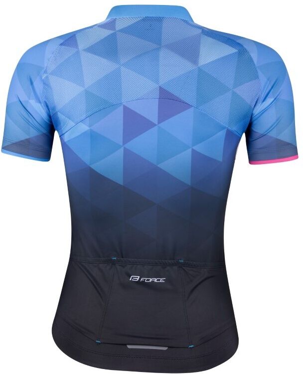 Force Maglia ciclismo  donna GEM blu