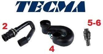 Tecma Valvola Non Ritorno P86 X Wc Generazione 1 e 2