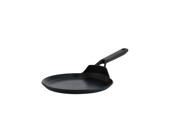 KitchenAid Pancakepfanne, Schwarz, Metall, Kunststoff, 0 l, rund, Kochgeschirr, Pfannen