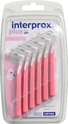 DENTAID GmbH INTERPROX plus nano rosa Interdentalbürste 6 St 05532351
