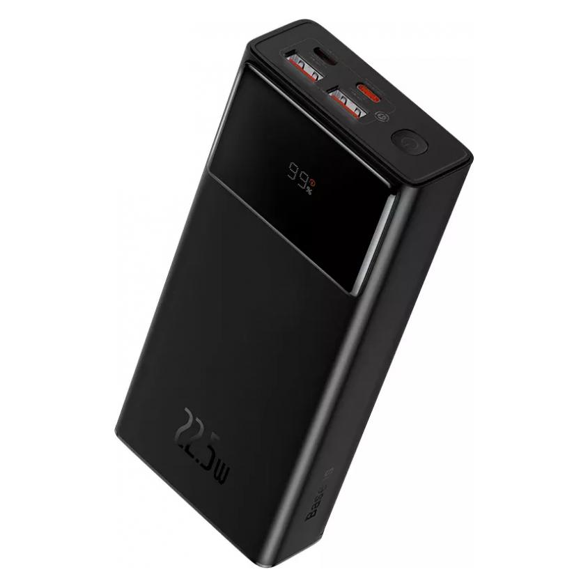 Baseus Powerbank Star-Lord 30000mAh, USB, USB-C, 22.5W (black) (30000 mAh, 22.50 W, 74 Wh) (PPXJ080101)