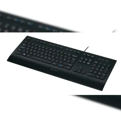 Logitech Tastatur K280e, insatzbereich: Büro;Schnittstelle: USB;Tastaturaufbau: QWERTZ;Layout: Deutsch