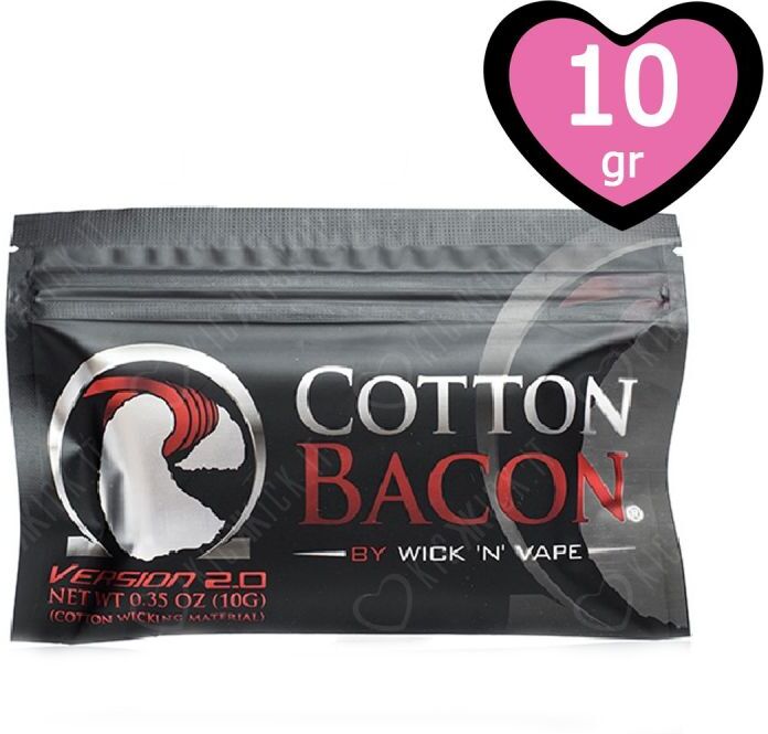 Wick 'N' Vape Cotton Bacon  - 10 Grammi