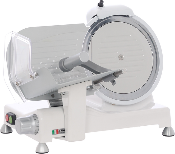 R.G.V. RGV - 25SE Luxury Blanc - Trancheuse avec lame de 250 mm - 140 W