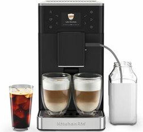Espressomaschine Kitchenaid Kf3 5kes8453ebm – Matt Schwarz - - MaxiCoffee
