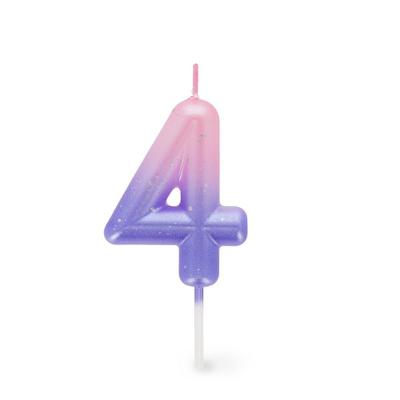 Legami Geburtstagskerze - Happy Birthday - Pink - 4
