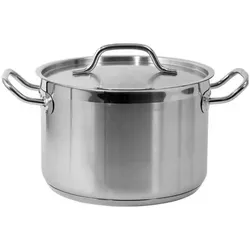 Yato mittlerer Topf mit Edelstahldeckel 24X16 Cm, Pfanne + Kochtopf, Silber
