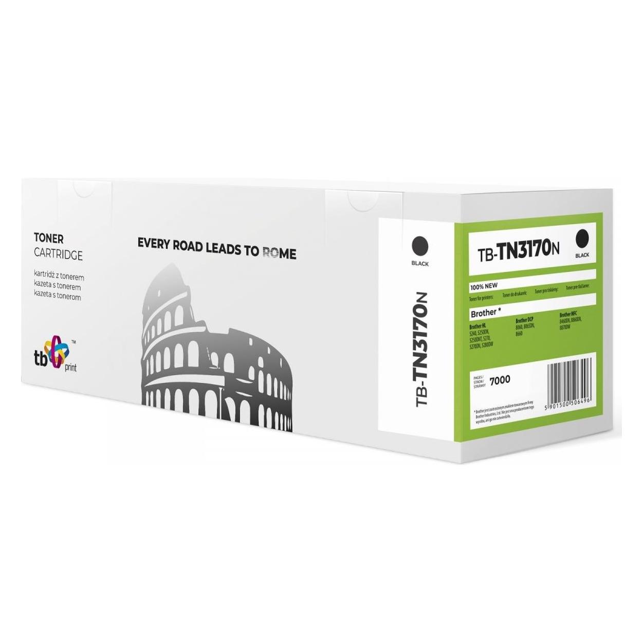 Lenovo Toner cartridge for Brother TN3170 100% new -TN3170N (BK) (TB-TN3170N)