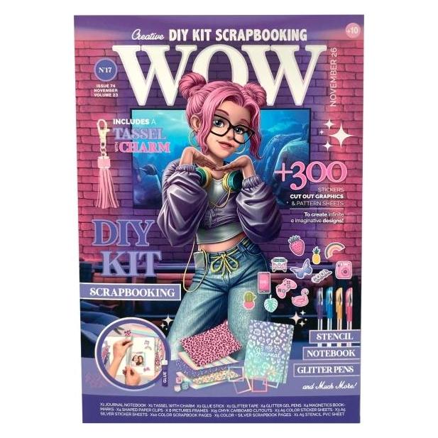Kids Euroswan Zestaw do Scrapbookingu WoW Generation WOW00126 (2111065-WOW00126-CDU)