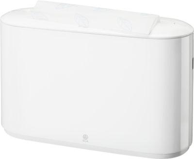 Tork® Spender Xpress® 552200, für Interfold-Handtücher, Einzeltuchentnahme, LED-Füllstandanzeige, Kunststoff, weiß