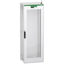 Schneider Electric NSYSFPN20750TEA Standgehäuse, elektrisch, PrismaSeT HD Active, verglaste Tür, 2000x700x500mm, IP55, RAL9003