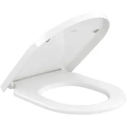 Villeroy & Boch VB WC-Sitz Subway 3.0 374x438x42mm Oval Weiß Alpin AntiBac