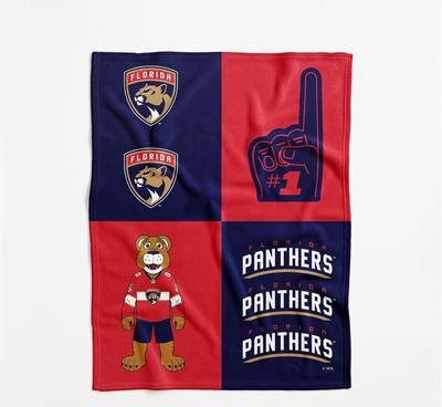 NHL Domino Swaddle Blanket