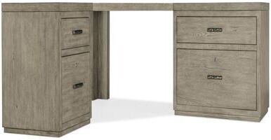 Linville Falls Corner Desk with File and Lateral File