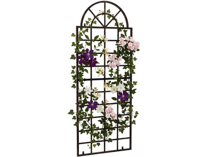 CLP Rankgitter Metall Bronze, Bronzefarben, 70x180x1 cm, Dekoration, Gartendeko
