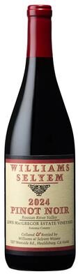 """Williams Selyem""" """Williams Selyem Lewis Mac Gregor Estate Vineyard Pinot Noir 2024 Red Wine - California"""